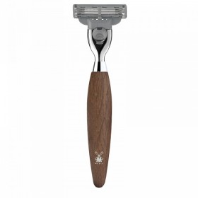 Aparat de ras compatibil Mach3 maner lemn stejar R873 M3